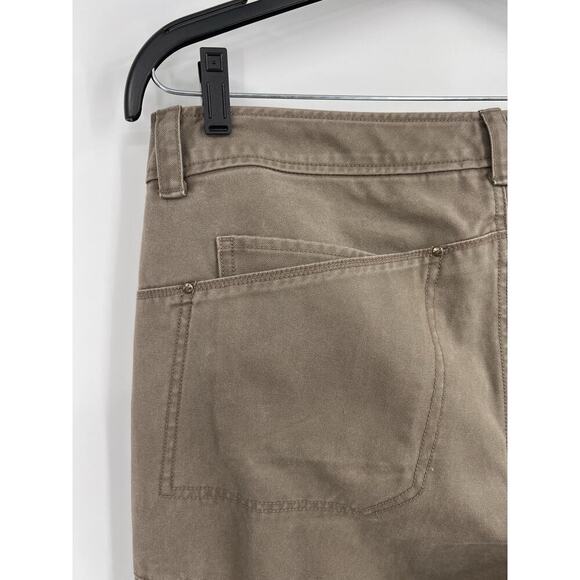 Marmot Pants Mens 38 X 28 Risdon Brown Heavy Canvas Straight Leg Outdoors Hiking - Picture 7 of 11